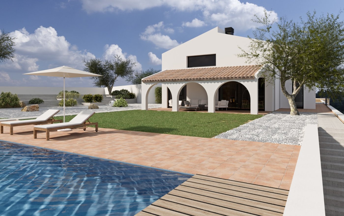 Villa for rent in Moraira